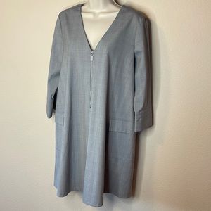 NWT ZARA Houndstooth Plaid Dress size medium